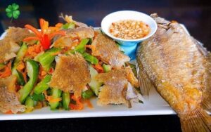 Cách làm gỏi dưa khô cá sặc