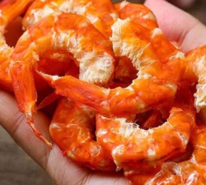 Tôm khô bao nhiêu calo 1