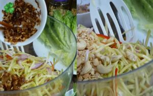 Gỏi xoài tôm khô