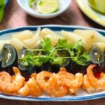 Tôm khô củ kiệu trứng bắc thảo 1