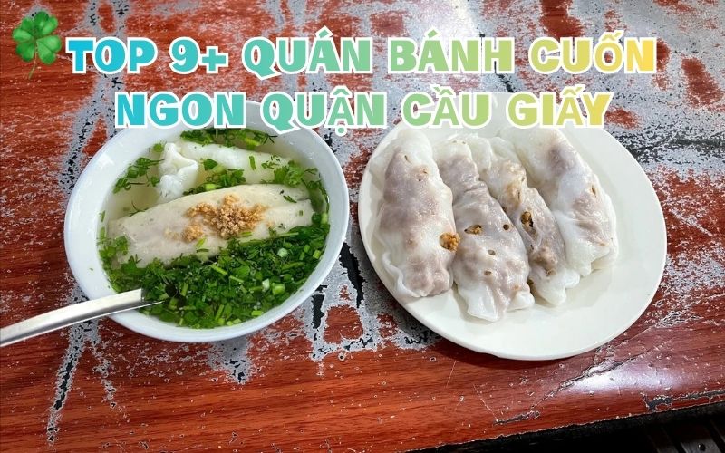bánh cuốn ngon quận cầu giấy