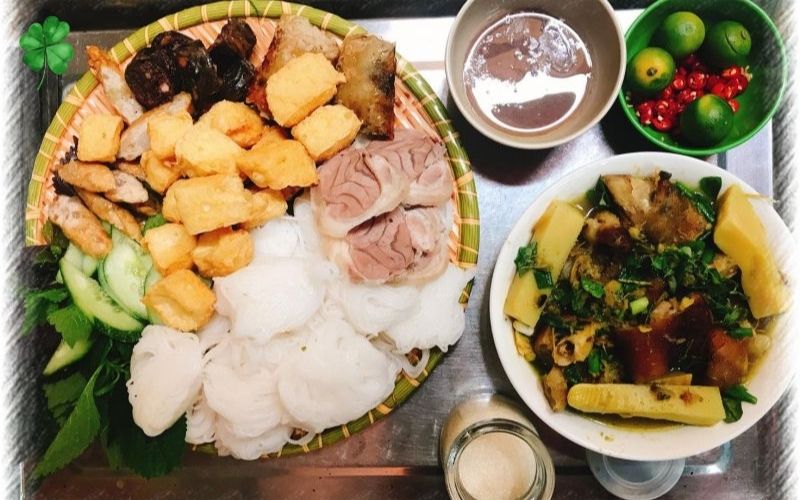 Bún đậu mẹt - Giả cầy - Ba Đình