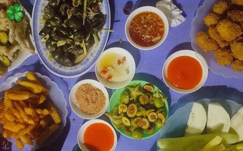 quán ốc ngon tại cầu giấy 1