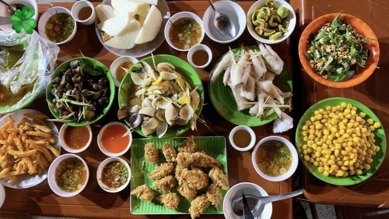 quán ốc ngon tại cầu giấy 6