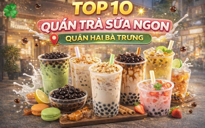 trà sữa ngon quận hai bà trưng
