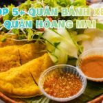 bánh xèo hoàng mai
