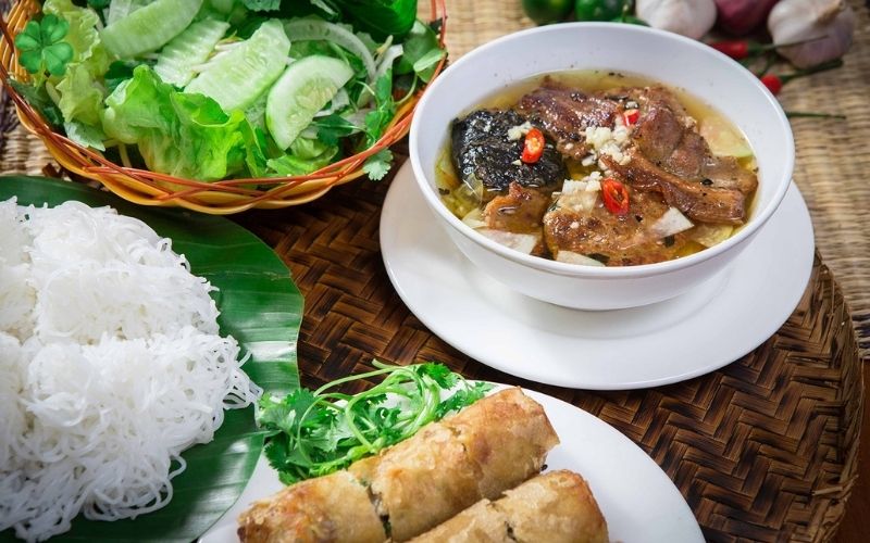 bún chả quận Hoàng Mai 4
