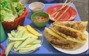 bánh xèo đống đa