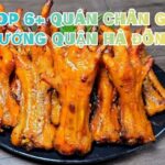 chân gà nướng hà đông