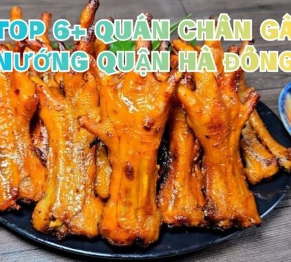chân gà nướng hà đông