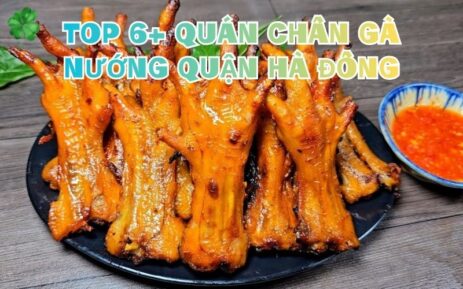 chân gà nướng hà đông