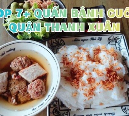 bánh cuốn thanh xuân