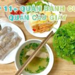 Bánh cuốn quận cầu giấy