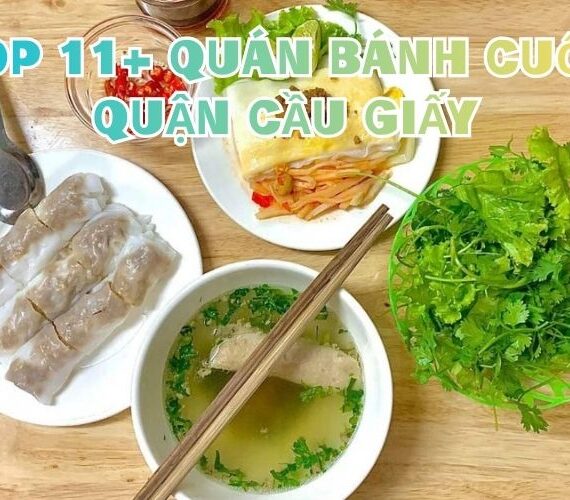 Bánh cuốn quận cầu giấy