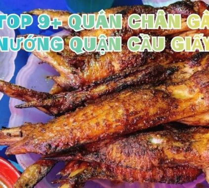 chân gà nướng quận cầu giấy