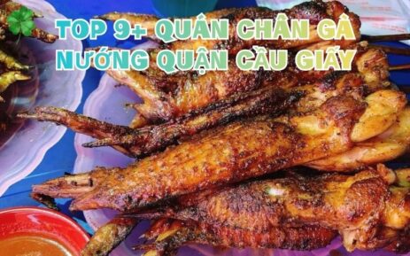 chân gà nướng quận cầu giấy