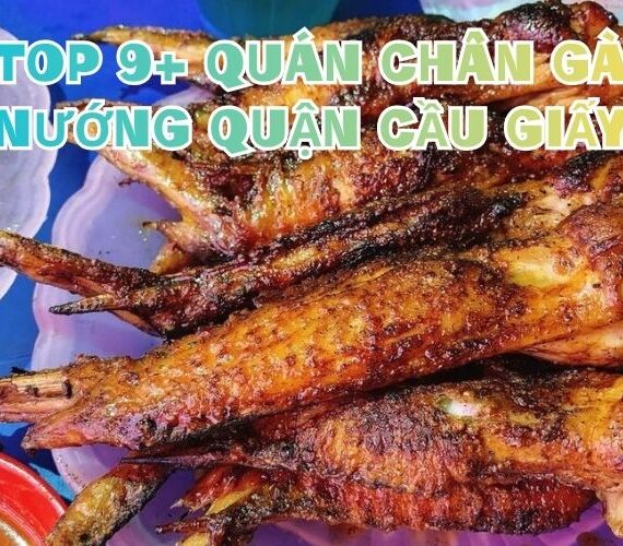 chân gà nướng quận cầu giấy