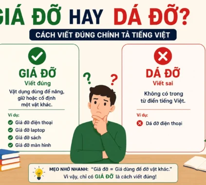 Giá đỡ hay dá dỡ
